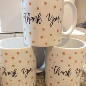Mug - Thank You Dots