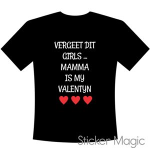 T-shirt - Vergeet Dit