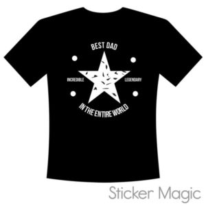 T-shirt - Best Dad Star