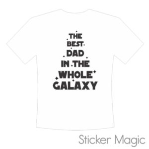 T-shirt - Best Dad in the Galaxy