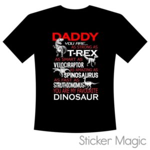 T-shirt - Daddy Dino