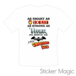 T-shirt - Superhero Dad