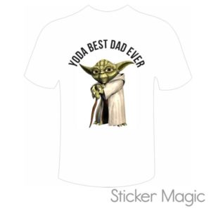 T-shirt - Yoda Best Dad Ever