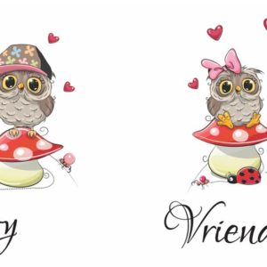 Mug - Owl Joy  - All round printed mug