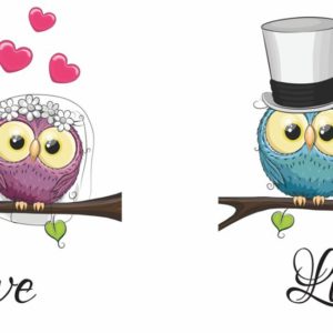 Mug - Owl Love  - All round printed mug