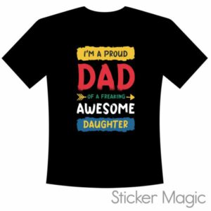 T-shirt - Proud Dad