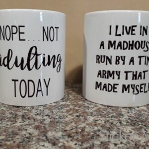 Mug - Not Adulting Double Sided